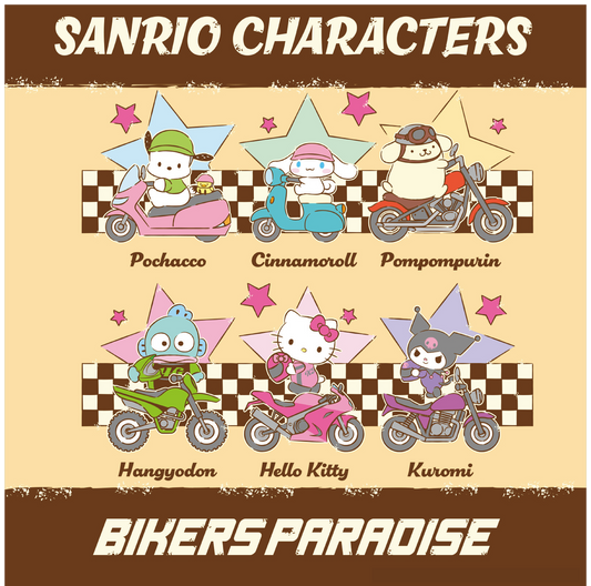 サンリオキャラクターズコラボT 新色発売