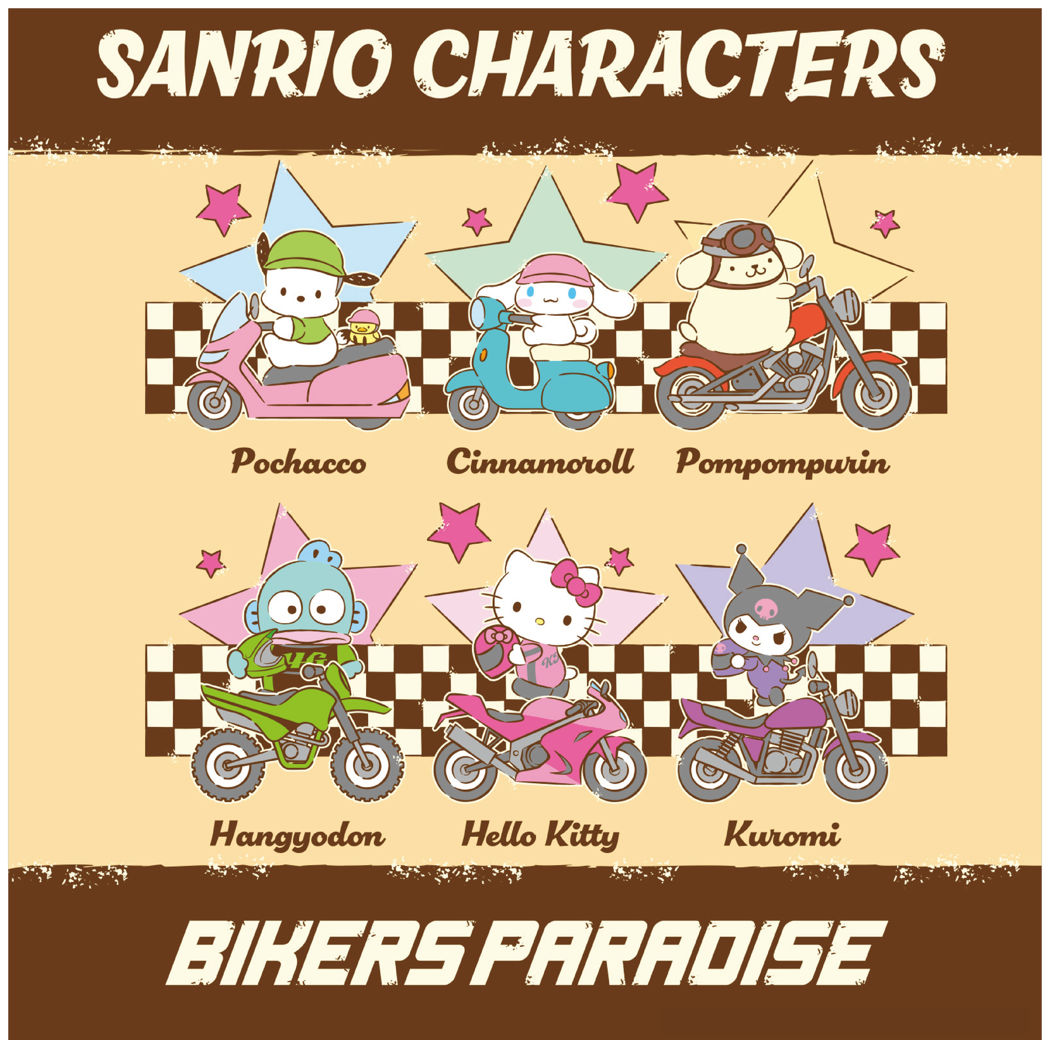 sanrio サンリオ GENTE Hawaii サーフィン 限定 ハイビスカス sanrio サンリオ GENTE Hawaii サーフィン 限定 ハイビスカス