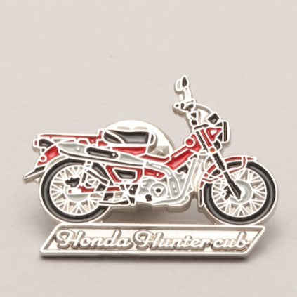 Hondaコラボピンバッジ【hunter cub ハンターカブ】RED/BEIGE