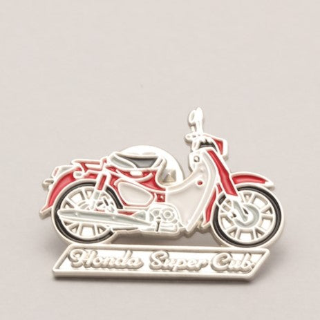 Hondaコラボピンバッジ【super cub スーパーカブ】BLUE/RED
