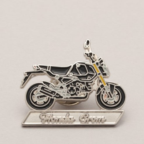 Hondaコラボピンバッジ【Grom グロム】YELLOW/BLACK