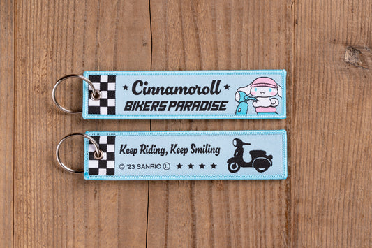 シナモロール  フライトタグ   サンリオキャラクターズ×バイカーズパラダイス