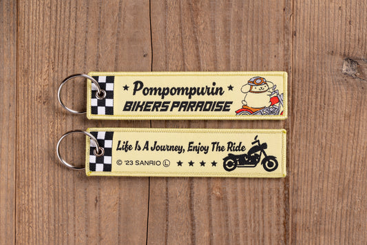 ポムポムプリン  フライトタグ サンリオキャラクターズ×バイカーズパラダイス