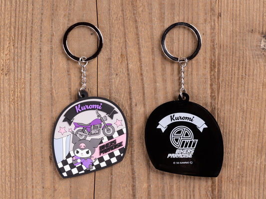 クロミ ヘルメット型ラバーキーホルダー サンリオキャラクターズ×バイカーズパラダイス