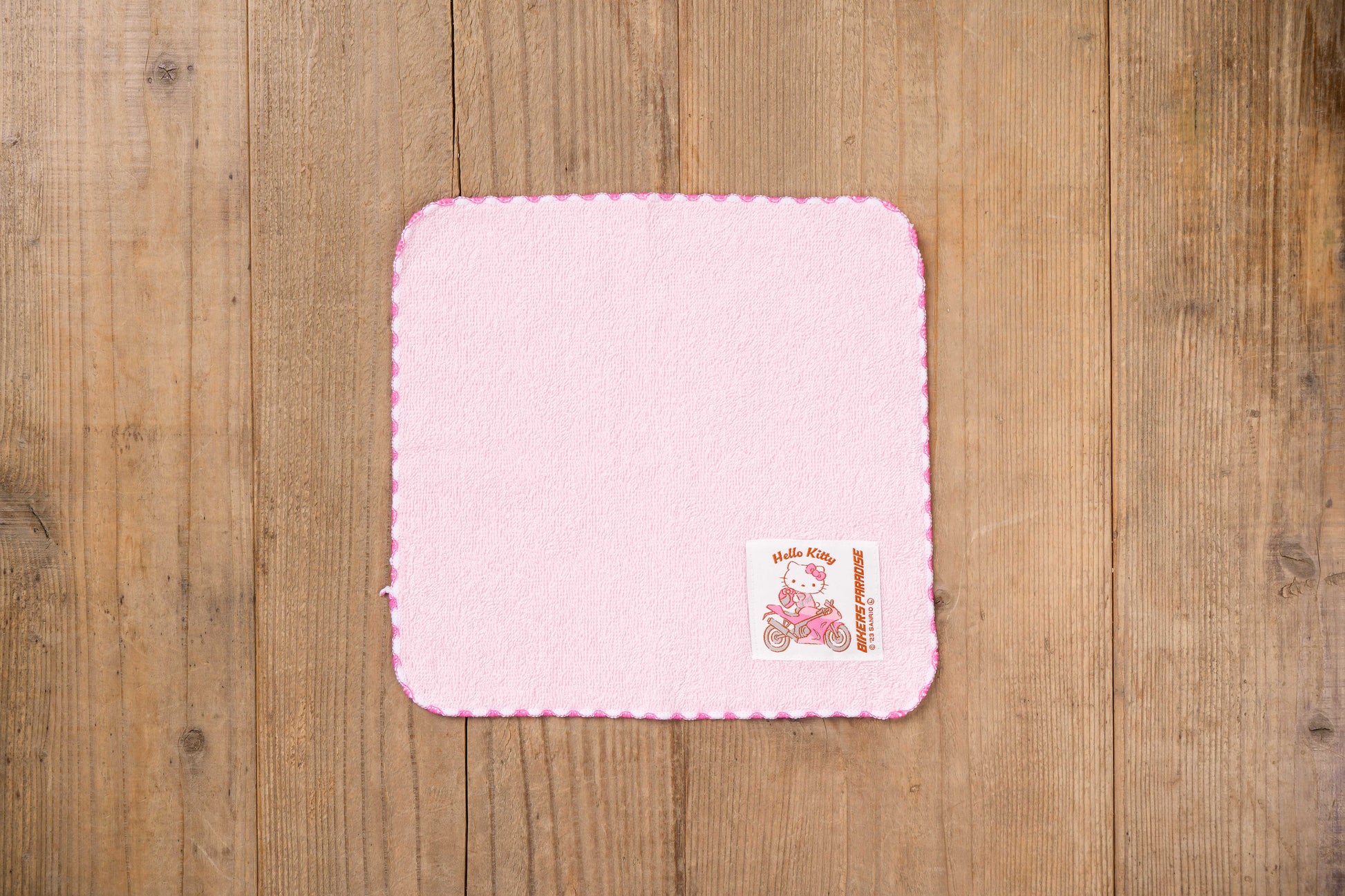 ハロキティ ネームタオル サンリオキャラクターズ×バイカーズパラダイス