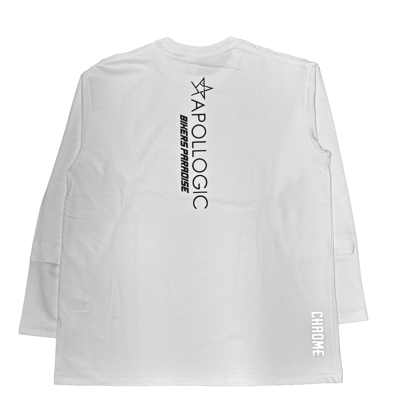 <CHROME INDUSTRIES × APOLLOGIC × BIKERS PARADISE コラボグッズ> ライムストーン ケーブ ロングスリーブ ティー