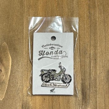 Hondaコラボピンバッジ【Cross cub クロスカブ】WHITE/GREEN