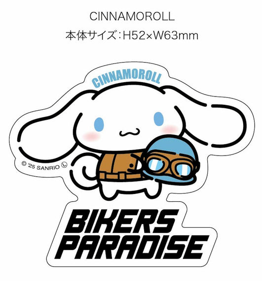シナモンロール バイカーズパラダイスステッカーS・立ち サンリオキャラクター×バイカーズパラダイス