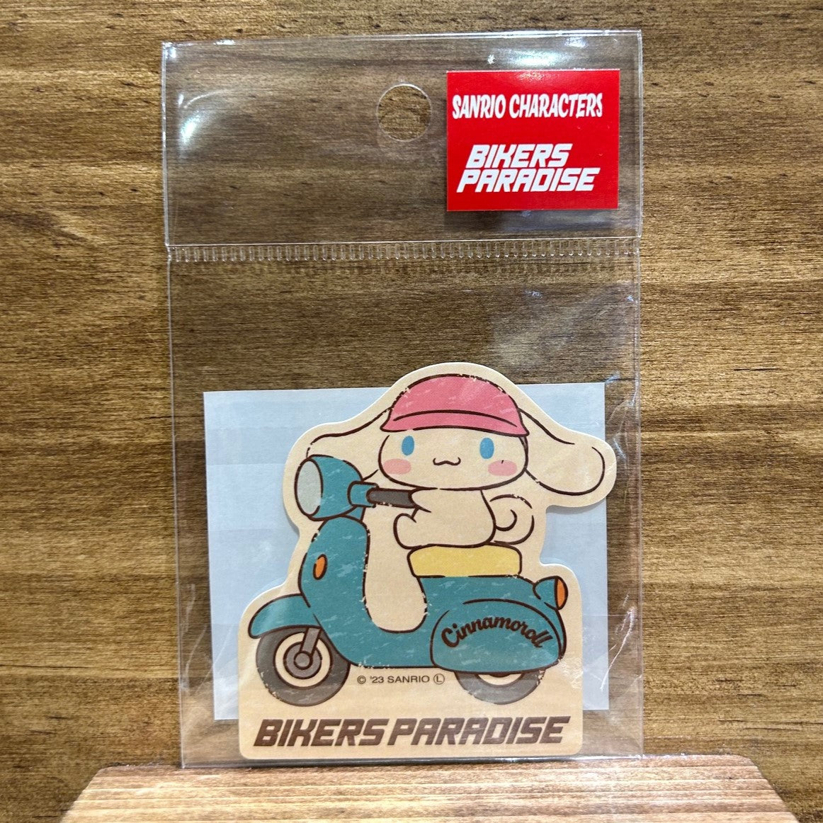 シナモロール ライダー型ステッカー サンリオキャラクターズ×バイカーズパラダイス
