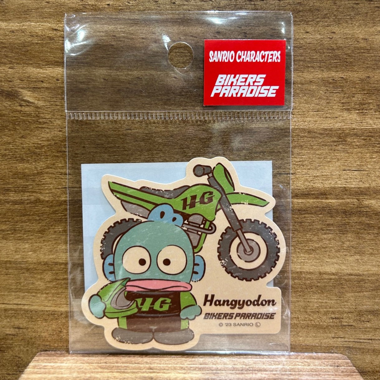 ハンギョドン ライダー型ステッカー サンリオキャラクターズ×バイカーズパラダイス