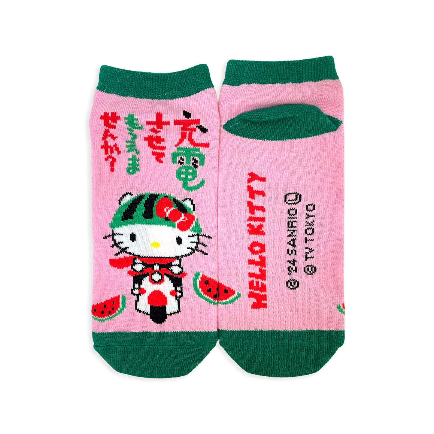 靴下/ハローキティ【出川哲郎の充電させてもらえませんか?×サンリオキャラクター】