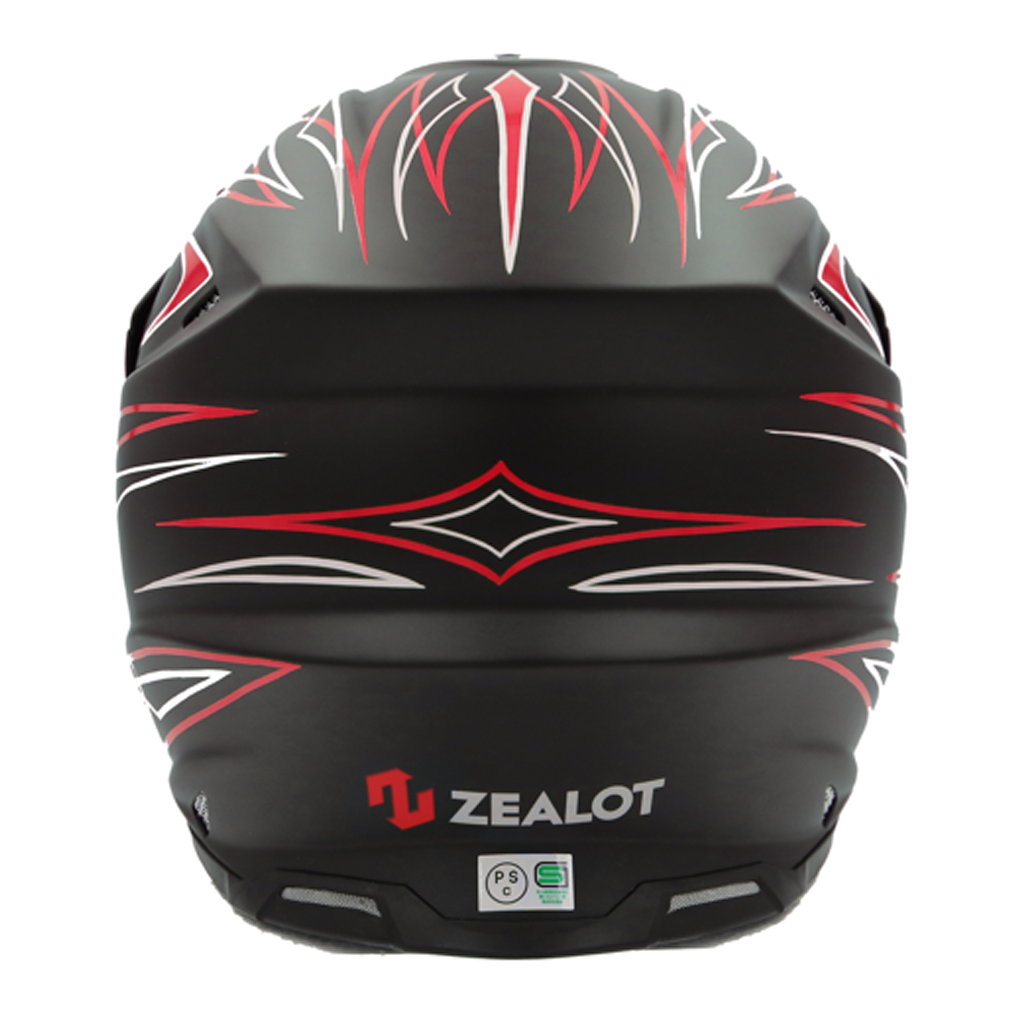 MadJumper2【マッドジャンパー2】SOLID MATT BLACK ピンストライプストレート RED/WHITE　（L）