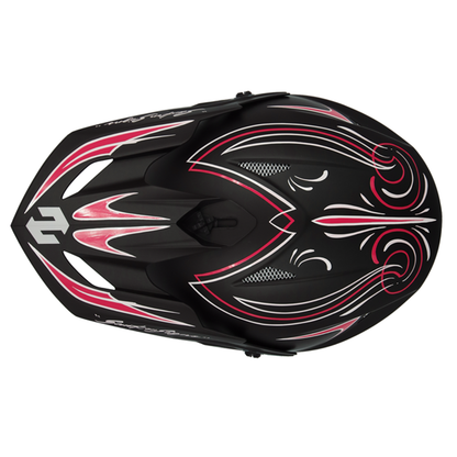 MadJumper2【マッドジャンパー2】SOLID MATT BLACK ピンストライプカーリー RED/WHITE　(Ⅼ)