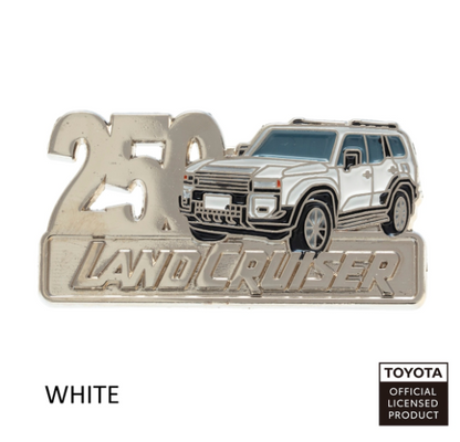 TOYOTA　ピンバッジ　ランドクルーザー250（ネイビー・ホワイト・ブラック）