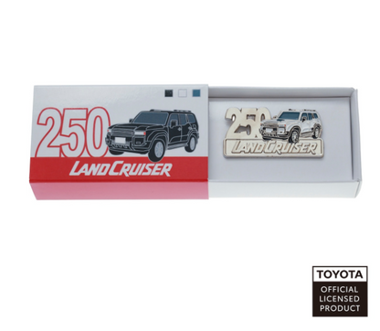 TOYOTA　ピンバッジ　ランドクルーザー250（ネイビー・ホワイト・ブラック）