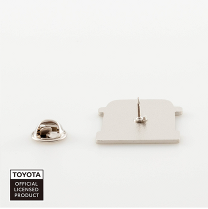 TOYOTA　ピンバッジ　ハイエースフロント（ベージュ・グリーン・グレー・ブラック・ホワイト）