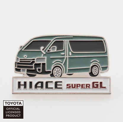 TOYOTA　ピンバッジ　ハイエース　サイド（ベージュ・グリーン・グレー・ブラック・ホワイト） (コピー)