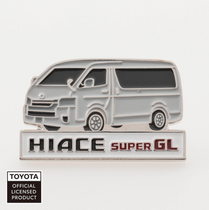 TOYOTA　ピンバッジ　ハイエース　サイド（ベージュ・グリーン・グレー・ブラック・ホワイト） (コピー)