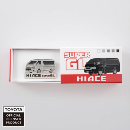 TOYOTA　ピンバッジ　ハイエース　サイド（ベージュ・グリーン・グレー・ブラック・ホワイト） (コピー)