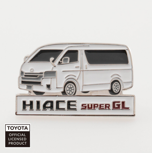 TOYOTA　ピンバッジ　ハイエース　サイド（ベージュ・グリーン・グレー・ブラック・ホワイト） (コピー)