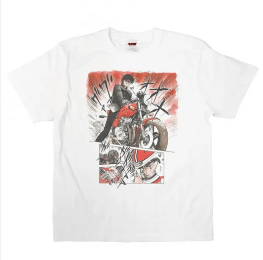 バリバリ伝説Tシャツ 　GUN威嚇