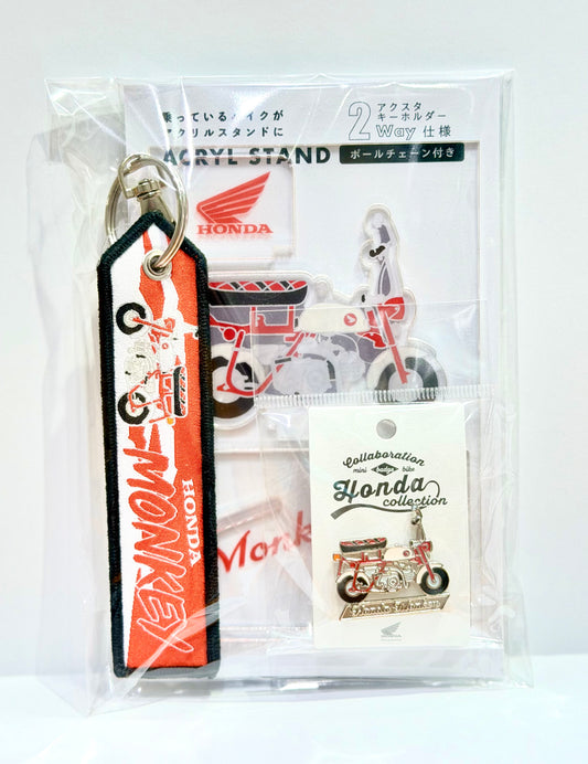 HONDA　３点セット　モンキー1967（レッド）