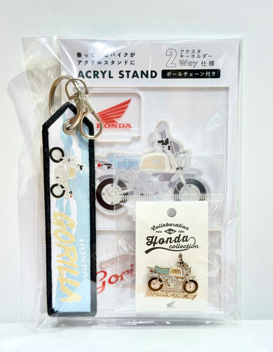 HONDA　３点セット　ゴリラ（ホワイト）