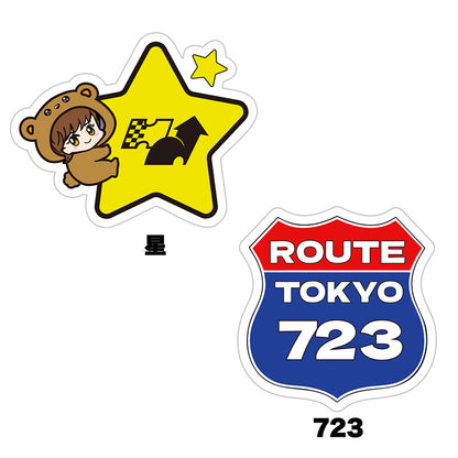 ステッカー 星/723