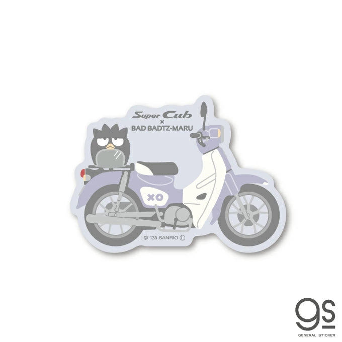 はぴだんぶい×Super Cub ダイカットステッカー