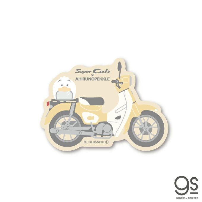 はぴだんぶい×Super Cub ダイカットステッカー