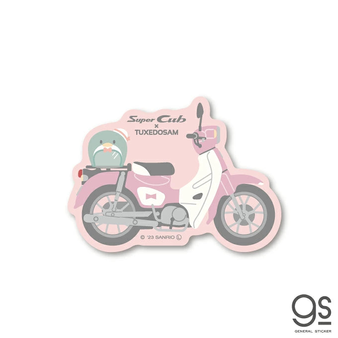 はぴだんぶい×Super Cub ダイカットステッカー