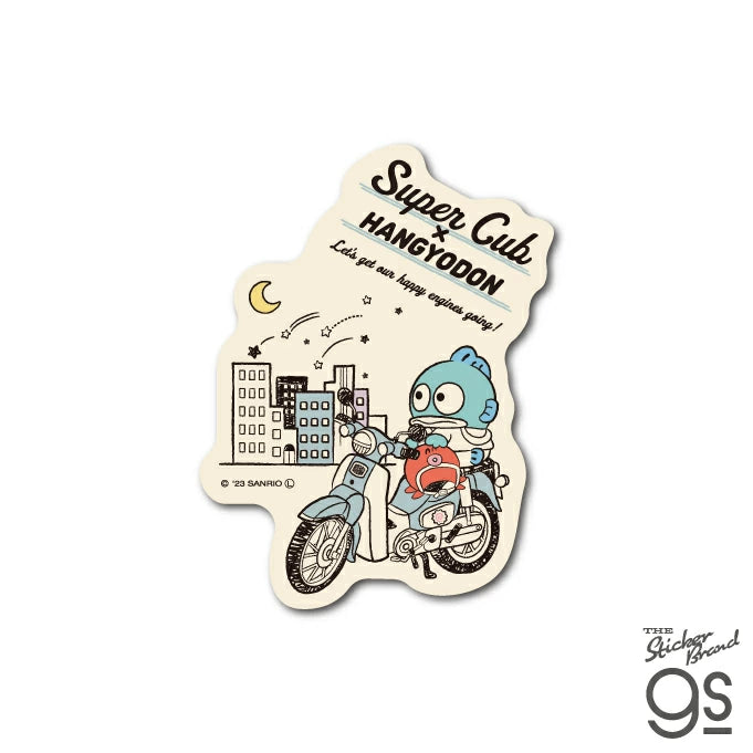 はぴだんぶい×Super Cub ダイカットステッカー