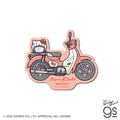 Super Cub×サンリオキャラクターズ ステッカー