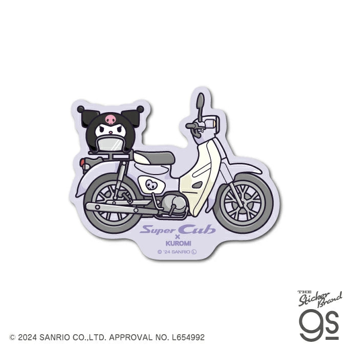 Super Cub×サンリオキャラクターズ ステッカー