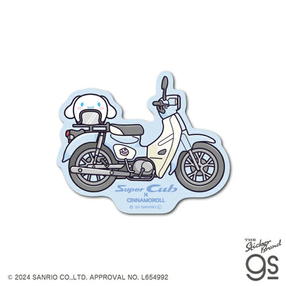 Super Cub×サンリオキャラクターズ ステッカー