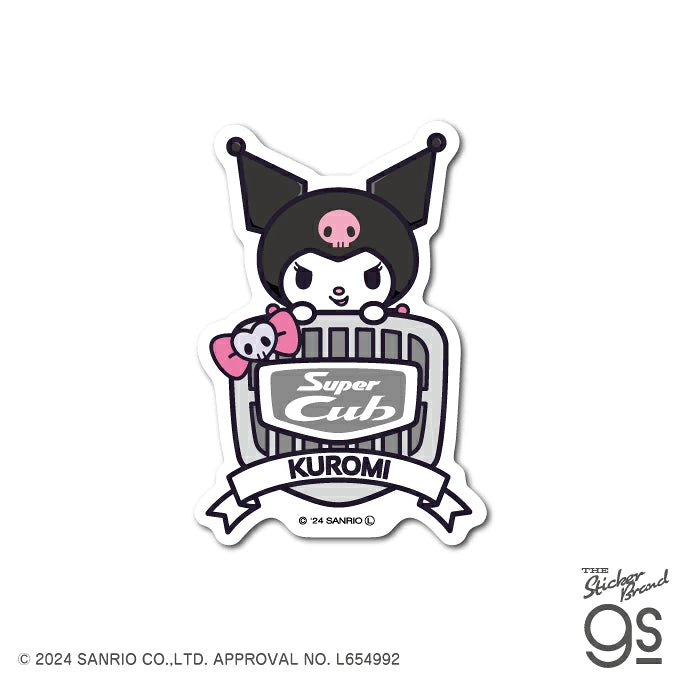 Super Cub×サンリオキャラクターズ ステッカー