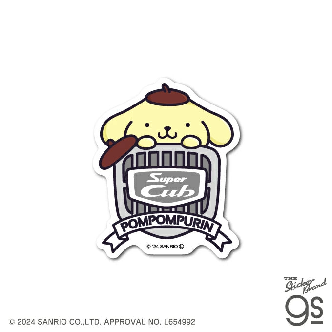 Super Cub×サンリオキャラクターズ ステッカー
