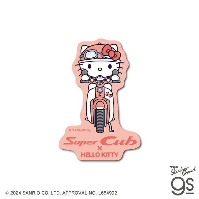 Super Cub×サンリオキャラクターズ ステッカー