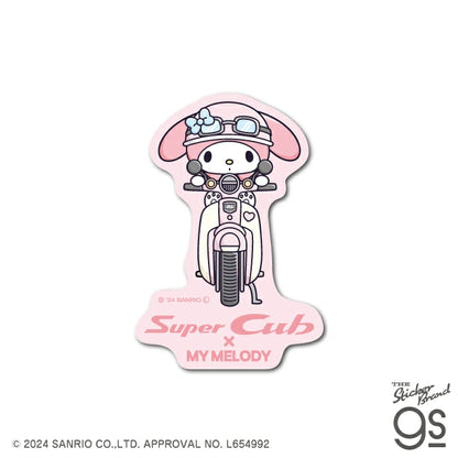 Super Cub×サンリオキャラクターズ ステッカー