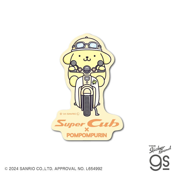 Super Cub×サンリオキャラクターズ ステッカー