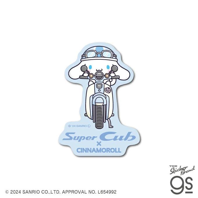 Super Cub×サンリオキャラクターズ ステッカー