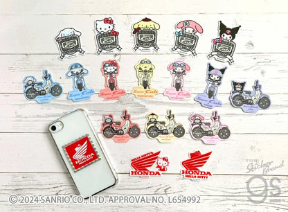 Super Cub×サンリオキャラクターズ ステッカー