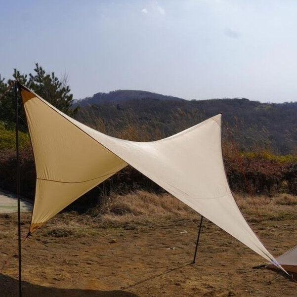 バイカーズパラダイス×MOSS TENTS PARAWING　タープ、ソロキャンプ用テント