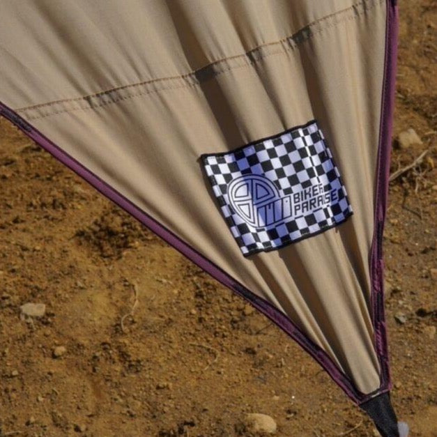 バイカーズパラダイス×MOSS TENTS PARAWING　タープ、ソロキャンプ用テント